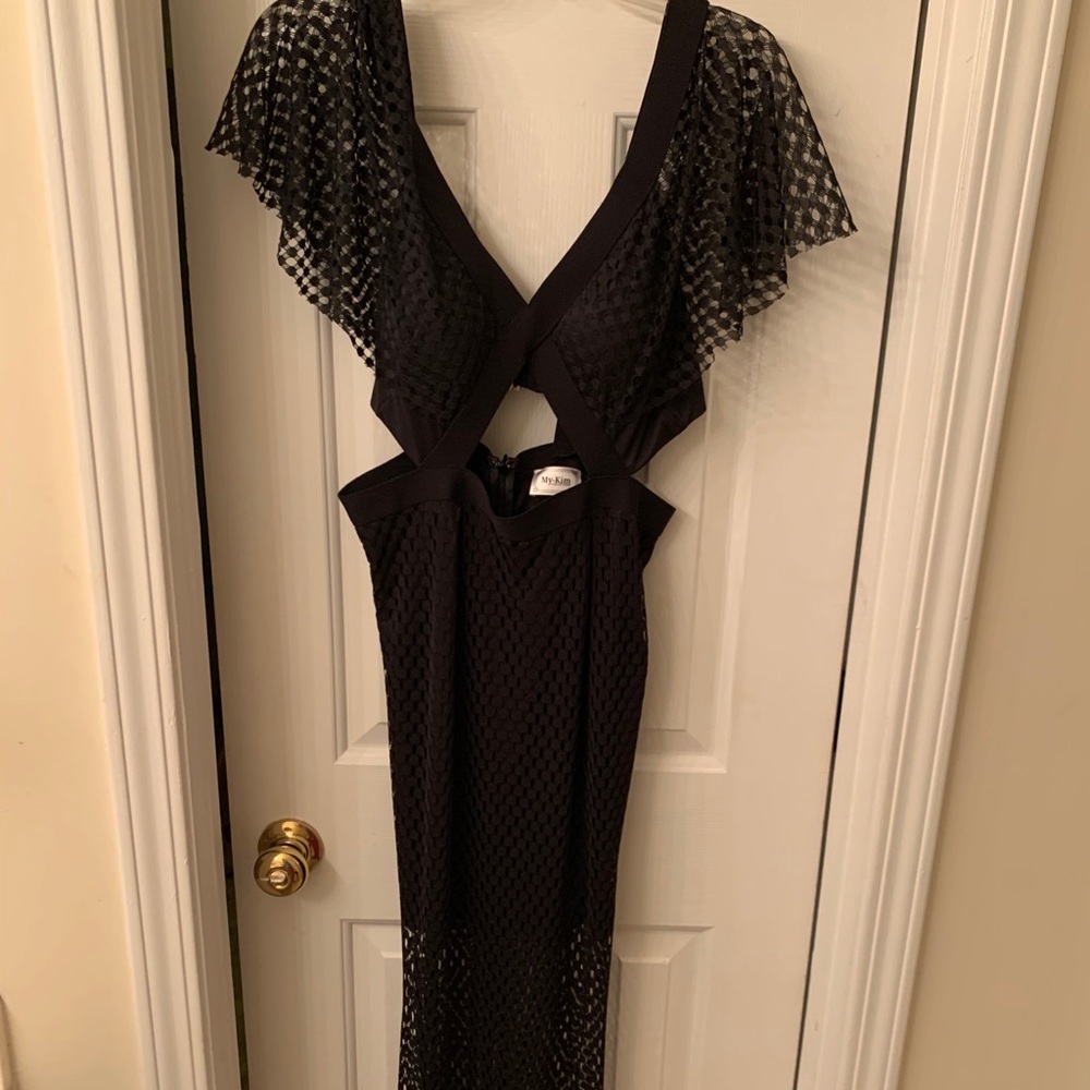Sheer Black Dress
